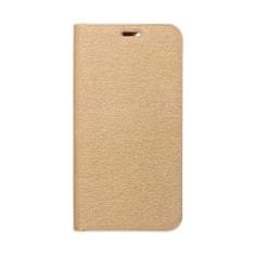 FORCELL Pouzdro Knížkové s hliníkovým rámem LUNA Book SAMSUNG A34 5G gold 5903396195334