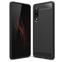 FORCELL Pouzdro Forcell Carbon Case pro HUAWEI P30 , černé