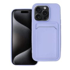 FORCELL Pouzdro Forcell na mobil Card Case pro IPHONE 15 Pro violet