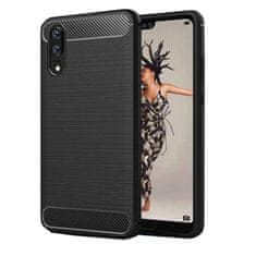 FORCELL Pouzdro Forcell Carbon Case pro HUAWEI P20 Pro , černé