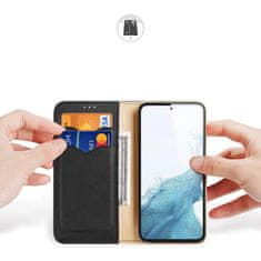 Dux Ducis Hivo pouzdro Samsung Galaxy S23+ , knížkové s uzavírací klapoublokada RFID , černá, 6934913031759