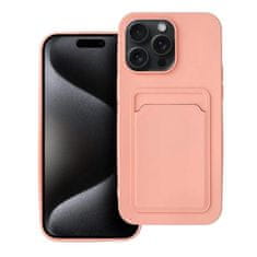 FORCELL Pouzdro Forcell na mobil Card Case pro IPHONE 15 Pro Max pink