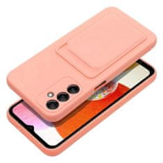 FORCELL Pouzdro Forcell na mobil Card Case pro SAMSUNG A14 5G / A14 4G pink