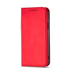 FORCELL Magnet Card Case pouzdro Samsung Galaxy A23 5G , knížkové s uzavírací klapou, červená, 9145576263501