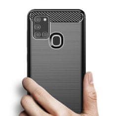 FORCELL Pouzdro Forcell Carbon Case pro SAMSUNG A21S , černé