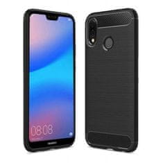 FORCELL Pouzdro Forcell Carbon Case pro HUAWEI P20 LITE , černé