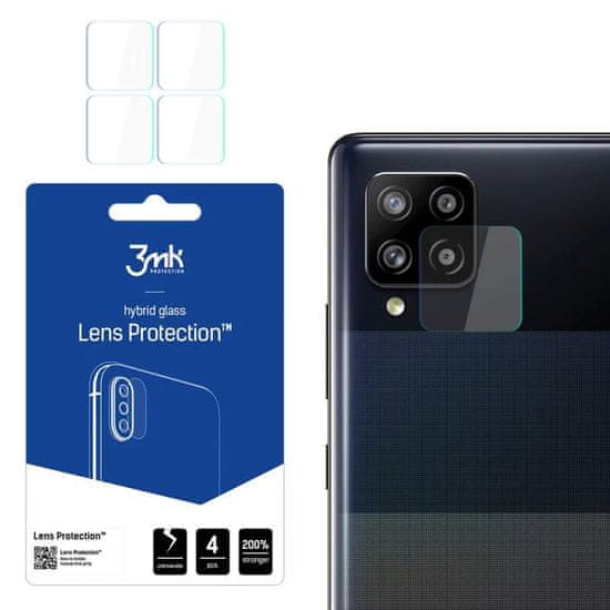 3MK Lens Protection ochrana kamery pro Samsung Galaxy A42 5G ,(4ks) 5903108305631