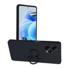 OEM SILICONE RING Case pro XIAOMI Redmi NOTE 12 PRO 5G , černé 5903396210525