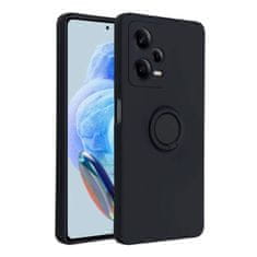 OEM SILICONE RING Case pro XIAOMI Redmi NOTE 12 PRO 5G , černé 5903396210525