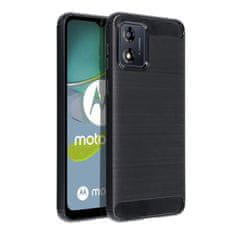 FORCELL Pouzdro Forcell Carbon Case pro MOTOROLA E13 , černé