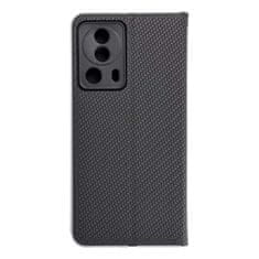 FORCELL Pouzdro LUNA Book Carbon pro Xiaomi 13 Lite , černé 5903396202278