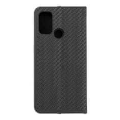 FORCELL Pouzdro LUNA Book Carbon pro OPPO A53 2020 / A53s , černé 5903396096815