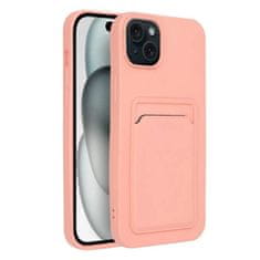 FORCELL Pouzdro Forcell na mobil Card Case pro IPHONE 15 Plus pink