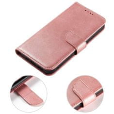 FORCELL Kožené flipové pouzdro Magnet Case pro iPhone 13 Pro , růžová, 9145576230664