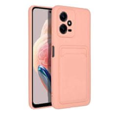 FORCELL Pouzdro Forcell na mobil Card Case pro XIAOMI Redmi NOTE 12 5G pink