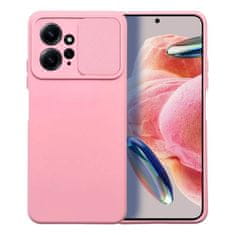 FORCELL Pouzdro Forcell Camshield SLIDE Case pro XIAOMI Redmi NOTE 12 4G light pink