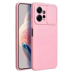 FORCELL Pouzdro Forcell Camshield SLIDE Case pro XIAOMI Redmi NOTE 12 4G light pink