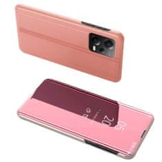 FORCELL Clear View Case pouzdro Xiaomi Redmi Note 12 5G / Poco X5 5G , knížkové se stojánkem , růžové, 9145576276037
