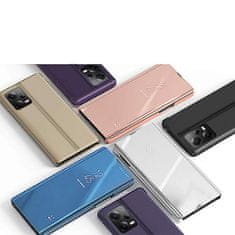 FORCELL Clear View Case pouzdro Xiaomi Redmi Note 12 5G / Poco X5 5G , knížkové se stojánkem , růžové, 9145576276037