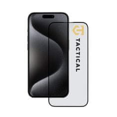 Tactical Glass Shield 5D sklo pro Apple iPhone 15 Pro Black 8596311221187