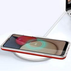 FORCELL Zadní kryt Clear 3v1 na Samsung Galaxy A03s (166) , červená, 9145576243077