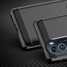 FORCELL Pouzdro Forcell Carbon Case Motorola Moto Edge 30 Pro , černá