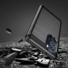 FORCELL Pouzdro Forcell Carbon Case Motorola Moto Edge 30 Pro , černá