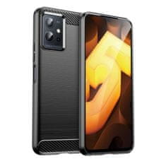 FORCELL Pouzdro Forcell Carbon Case Vivo Y55 / Y75 / Y33s / iQOO Z6 / iQOO U5 , černá