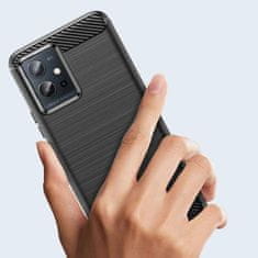 FORCELL Pouzdro Forcell Carbon Case Vivo Y55 / Y75 / Y33s / iQOO Z6 / iQOO U5 , černá