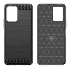 FORCELL Pouzdro Forcell Carbon Case Vivo Y55 / Y75 / Y33s / iQOO Z6 / iQOO U5 , černá