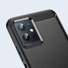 FORCELL Pouzdro Forcell Carbon Case Vivo Y55 / Y75 / Y33s / iQOO Z6 / iQOO U5 , černá