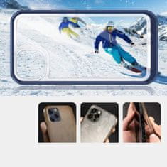 FORCELL Zadní kryt Clear 3v1 na iPhone 13 mini , modrá, 9145576242469