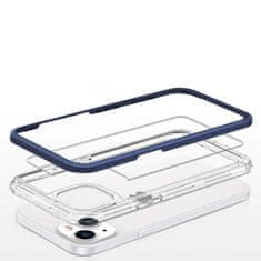 FORCELL Zadní kryt Clear 3v1 na iPhone 13 mini , modrá, 9145576242469