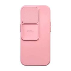 OEM Pouzdro Forcell Camshield SLIDE Case pro XIAOMI Redmi NOTE 12 PRO+ 5G light pink