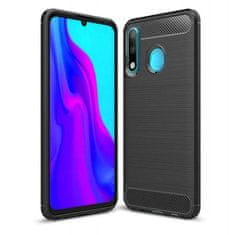 FORCELL Pouzdro Forcell Carbon Case pro HUAWEI P30 Lite , černé