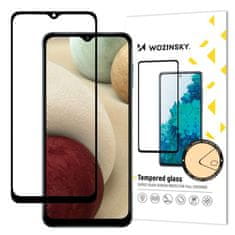 WOZINSKY 5D tvrzené sklo s rámečkem pro Samsung Galaxy A12 / Galaxy M12 , černá 9111201920361