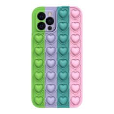 FORCELL Antistresový obal na mobil Pop It Heart Iphone 12 Pro, 5900217906445