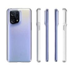 FORCELL Pouzdro Forcell zadní kryt Ultra Slim 0,5mm pro - OPPO Find X5 PRO transparent