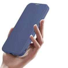 Dux Ducis Dux Ducis Skin X Pro Flipové pouzdro s MagSafe pro Apple iPhone 15 , modrá 6934913025185