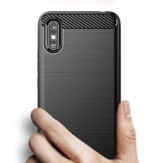 FORCELL Pouzdro Forcell Carbon Case pro XIAOMI Redmi 9A / 9AT , černé