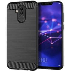 FORCELL Pouzdro Forcell Carbon Case pro HUAWEI Mate 20 Lite , černé