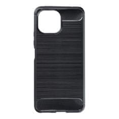 FORCELL Pouzdro Forcell Carbon Case pro XIAOMI Mi 11 Lite 5G / Mi 11 Lite LTE ( 4G ) / Mi 11 Lite NE , černé