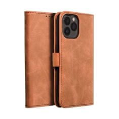 FORCELL Pouzdro Flipové TENDER Book Case pro IPHONE 13 PRO MAX brown 5903396139710