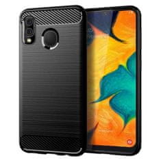 FORCELL Pouzdro Forcell Carbon Case pro HUAWEI P Smart 2019 , černé