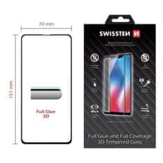 SWISSTEN Sklo Swissten Ultra Durable 3D Full Glue Glass Pro Samsung G975 Galaxy S10 Plus Černé, 8595217467316