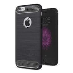 FORCELL Pouzdro Forcell Carbon Case pro IPHONE 5/5S/SE , černé