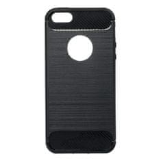 FORCELL Pouzdro Forcell Carbon Case pro IPHONE 5/5S/SE , černé