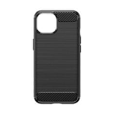 FORCELL silikonový kryt Carbon Case iPhone 15, modrá, 9145576279427