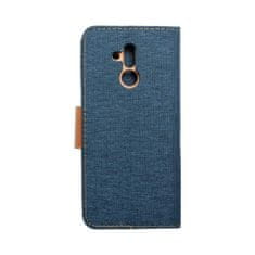 FORCELL Pouzdro Knížkové CANVAS Book pro HUAWEI Mate 20 Lite , modrá 5901737925176