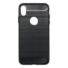 FORCELL Pouzdro Forcell Carbon Case pro IPHONE XS , černé